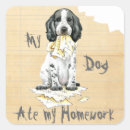 Search for english stickers Cocker spaniel