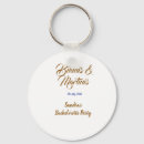 Search for bachelorette party weekend keychains Bridal shower name date