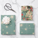 Search for starburst wrapping paper Atomic age