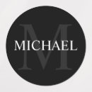 Search for classic round glossy stickers Elegant