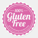 Search for gluten stickers Round