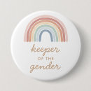 Search for pink and blue gender reveal buttons Watercolor