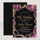 Search for black and gold 18th birthday invitations Glitter