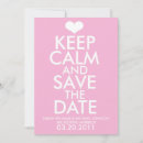 Search for keep calm save the dates Pink