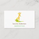 Search for childcare business cards Watercolor