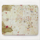 Search for world map mousepads Old