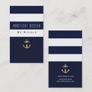 Recherche de mariage nautique cartes visite Voile