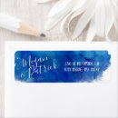 Search for sapphire return address labels Blue