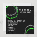 Search for grunge green invitations Boy