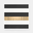 Search for black and white stripes napkins Glam