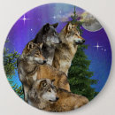 Recherche de lune de loup badges Loups
