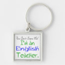 Search for literature keychains English teacher