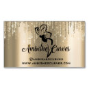 Recherche de blogger business cards Logo