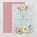 Recherche de chic minable anniversaire invitations Floral