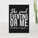 Search for show jumping cards Eventing