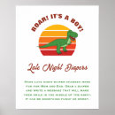 Search for baby dinosaur baby shower posters Colourful