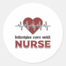 Search for icu nurse stickers Funny