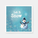 Search for snowman napkins Cute