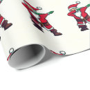 Search for dab wrapping paper Santa