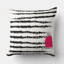 Recherche de rayé rose coussins Blanc
