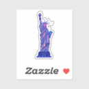 Search for new york city souvenir stickers Statue of liberty