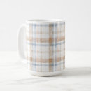 Search for blue and brown mugs Stripes