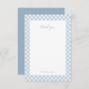 Search for gingham thank you cards Cute