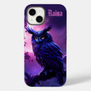 Search for night bird iphone cases Black