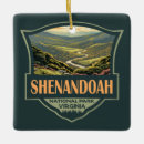 Search for shenandoah national park ornaments Blue ridge mountains