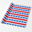 Search for usa flag wrapping paper Striped