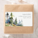 Search for business shipping labels Watercolor