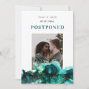 Search for postponement wedding save the dates Change the date
