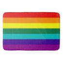 Search for rainbow bath mats Love wins