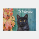Search for black cat doormats Cute