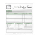Search for invoice notepads Order form