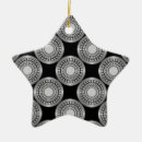Search for silver star ornaments Modern