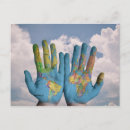Search for hands postcards Earth