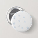 Recherche de flocons de neige badges Blanc