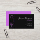 Recherche de hippie business cards Cool