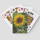 Search for sunflower playing cards Yellow