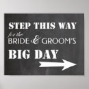 Search for this way wedding signs Arrow