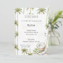 Search for coconut tree invitations Island