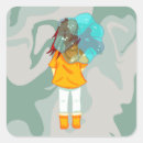 Search for girl with umbrella stickers For kids