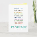 Search for pandemic cards Social distancing