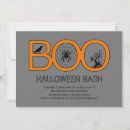 Search for boo halloween invitations Trick or treat party