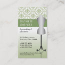 Search for clothing alterations business cards Handmade