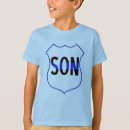 Recherche de ligne bleue tshirts Adjoint