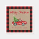 Search for vintage truck napkins Lumberjack