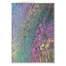 Recherche de paon lumineux cartes postales Vert