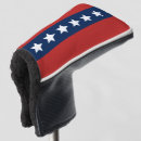 Search for red white and blue golf head covers Stars and stripes
